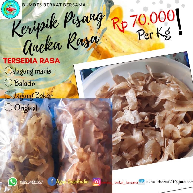 KRIPIK PISANG ANEKA RASA