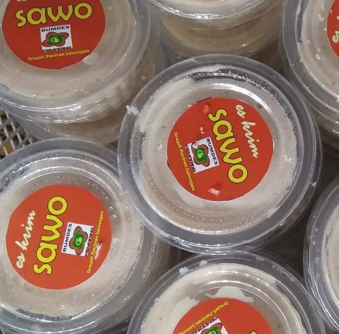 Es cream Sawo Pemaring