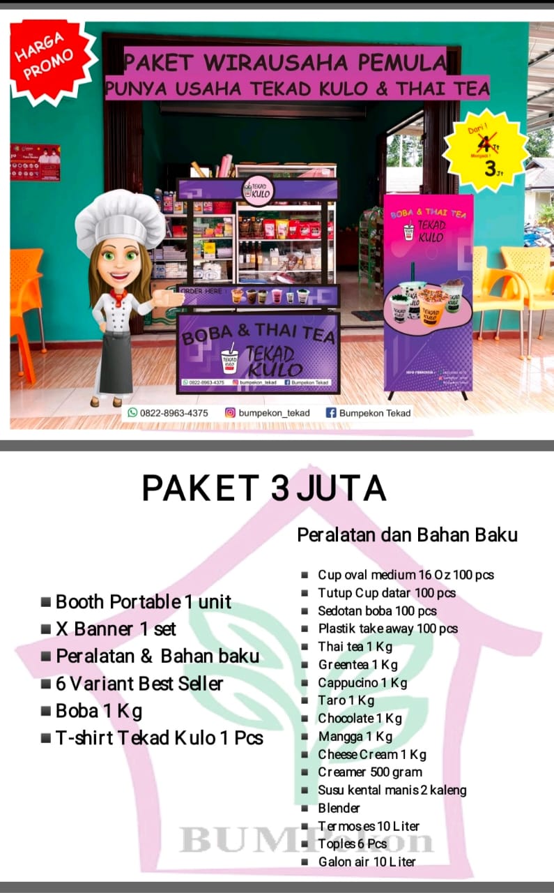 Paket Franchise TEKAD KULO