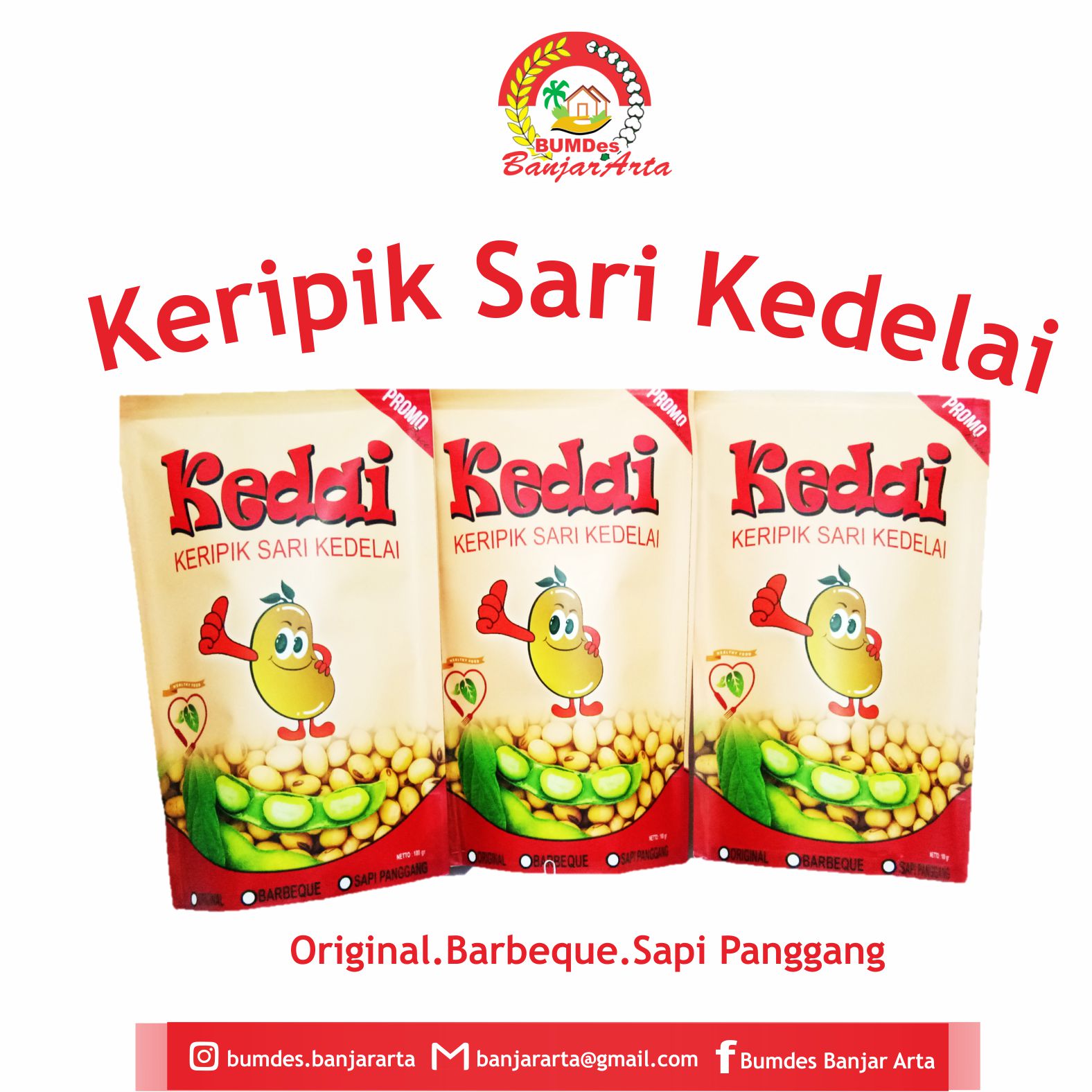 KEDAI (Keripik Sari Kedelai)