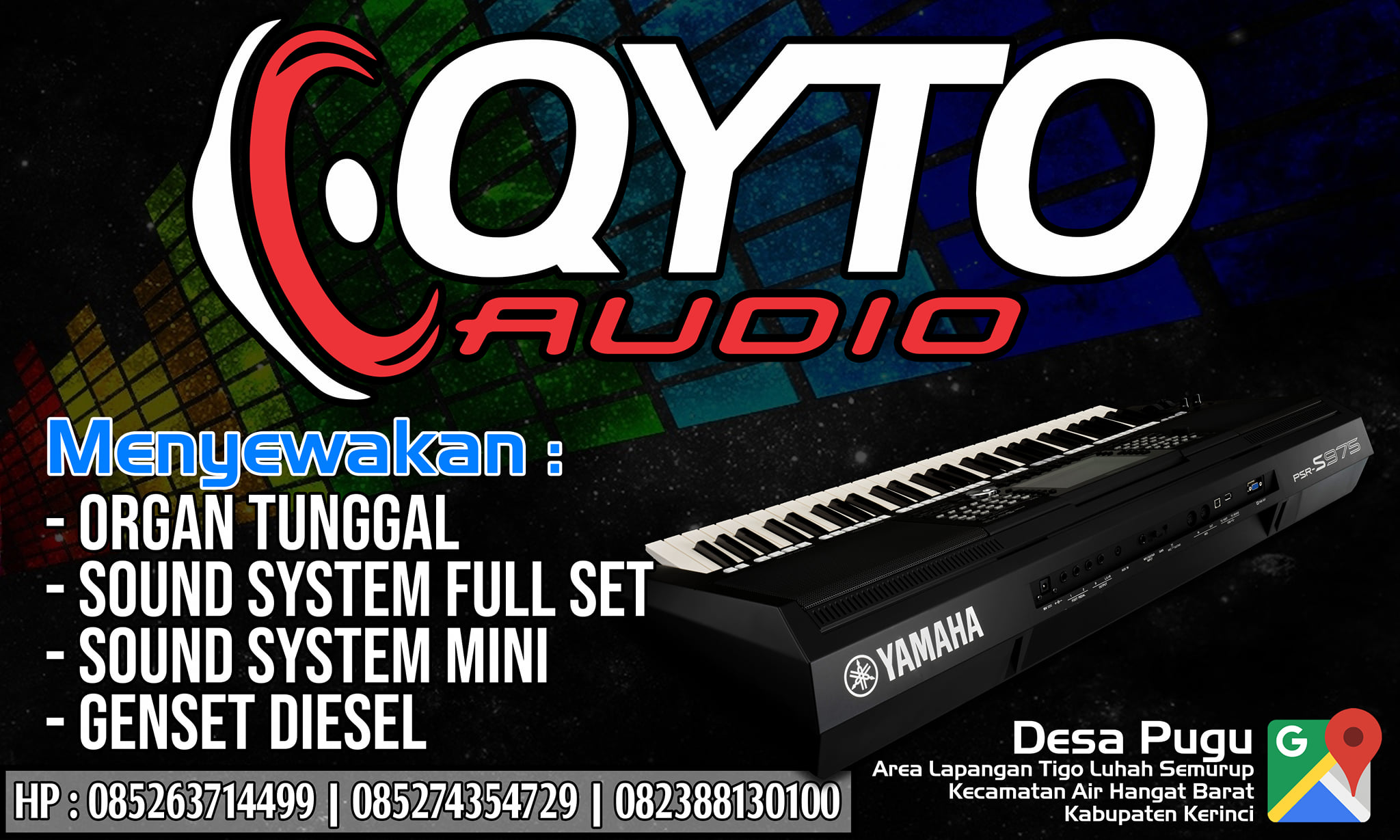 Sound System dan Organ Tunggal